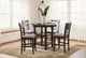 Signature Design by Ashley® Langwest 5-Piece Cherry Brown Counter Dining Set-3