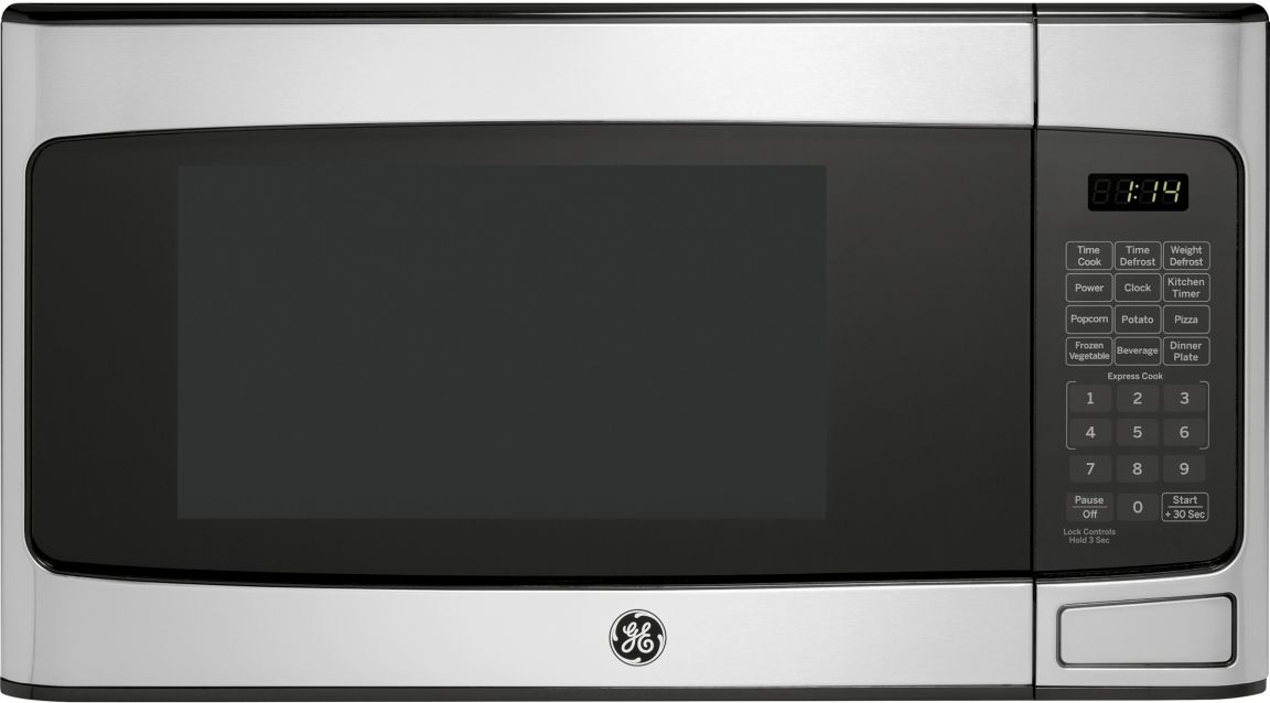 GE® 1.1 Cu. Ft. Stainless Steel Countertop Microwave