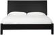 Signature Design by Ashley® Danziar Black Queen Panel Bed-2