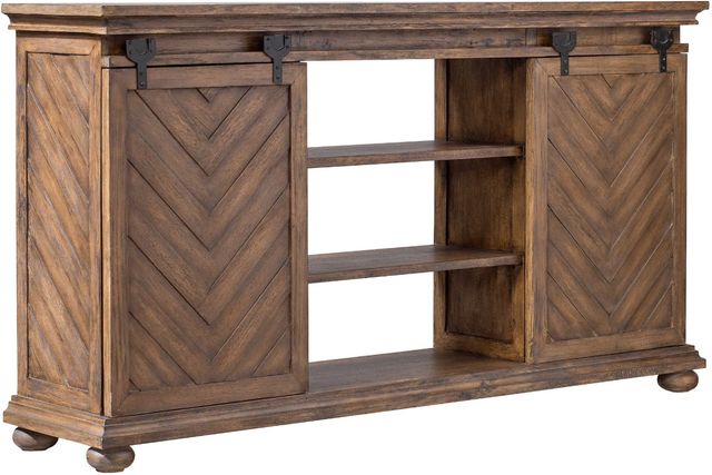 Uttermost® Primalia Antique Honey Media Console-0