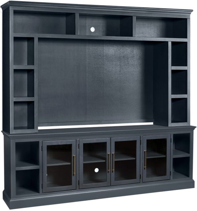 aspenhome® Byron Malta Blue 98" Console and Hutch-0