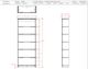 Legends Home Hampton Barnwood/Jasmin White 87" Bookcase-2