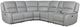 Steve Silver Co. Alexandria 6-Piece Stone L-Shape Power Reclining Sectional-0