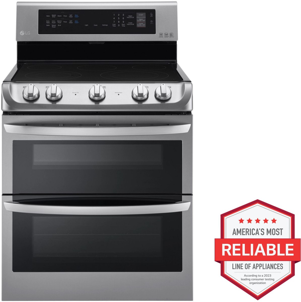 Lg stainless steel oven sales