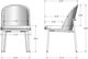 Amisco Customizable Luongo Dining Side Chair-2
