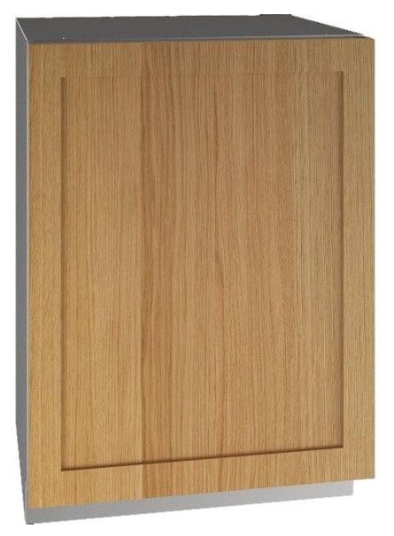 U-Line® Panel Ready/Stainless Steel 24" Integrated Solid Undercounter Refrigerator-0