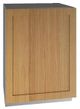 U-Line® Panel Ready/Stainless Steel 24" Integrated Solid Undercounter Refrigerator-0