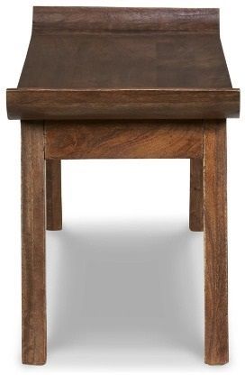 Signature Design by Ashley® Abbianna Medium Brown Accent Bench-2