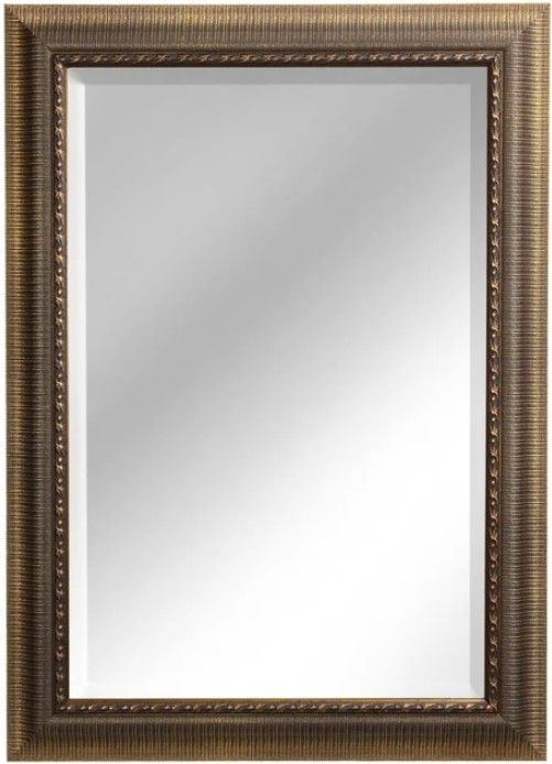 Stylecraft Brown Wood Mirror-0