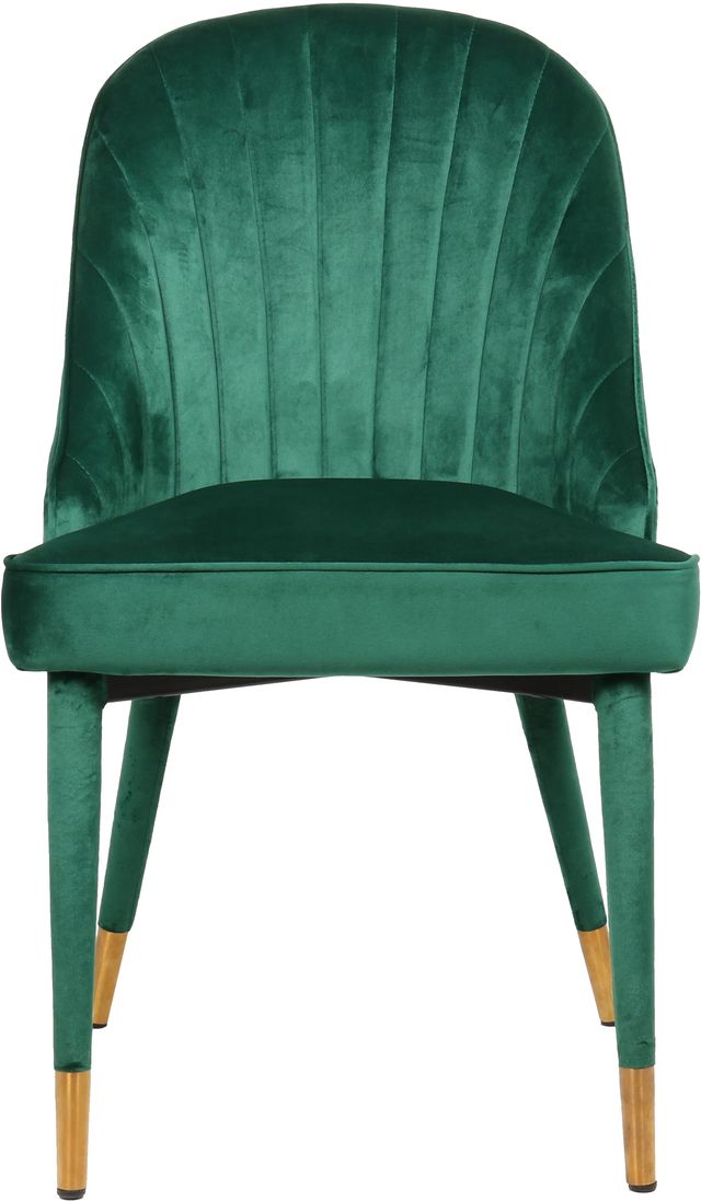 Meridian Furniture Belle Green Velvet Dining Chair-1