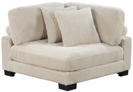 Mazin Furniture Traverse 2-Piece Beige Sectional Set-2