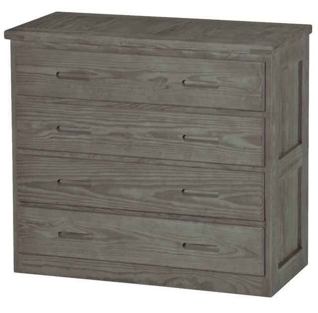 Crate Designs™ Furniture Graphite Dresser with Lacquer Finish Top Only-0