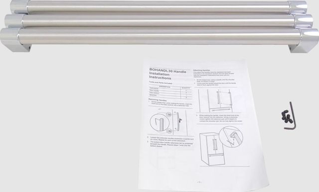 Bosch® Stainless Steel Refrigeration Handle Kit-1