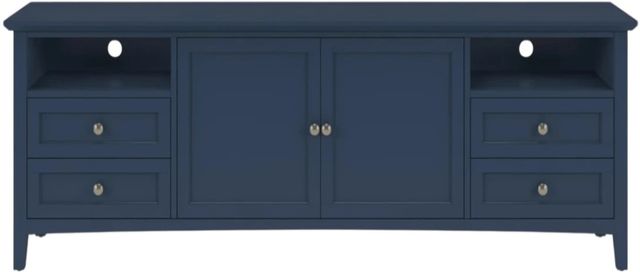 Modus Furniture Grace Blueberry 84" Entertainment Console-2