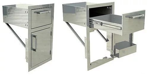 Alfresco™ 17" Stainless Steel Door And Towel Holder-0