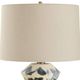 Uttermost® Oranda Off-White Table Lamp with Blue/Cream Base-4