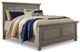 Signature Design by Ashley® Lettner 5-Piece Light Gray Queen Panel Bed Set-1