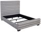 Coaster® Patricia California King Upholstered Panel Bed-1