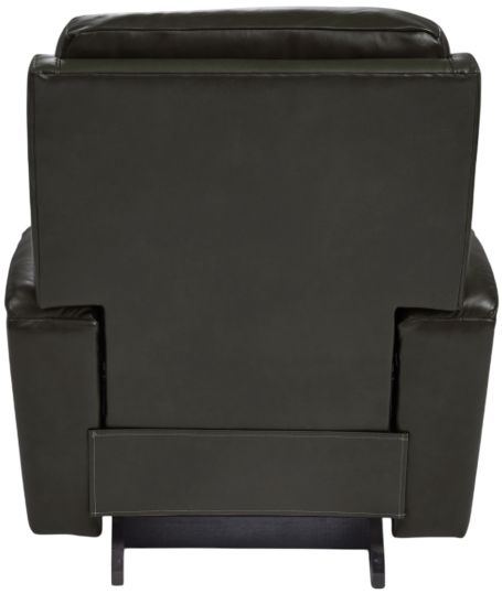 La-Z-Boy® Neo Charcoal Leather Power Rocking Recliner with Headrest and Lumbar-3
