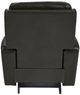 La-Z-Boy® Neo Charcoal Leather Power Rocking Recliner with Headrest and Lumbar-3
