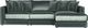 Jackson Furniture Remington 3-Piece Pine Right Arm Facing Sectional and Chaise-1