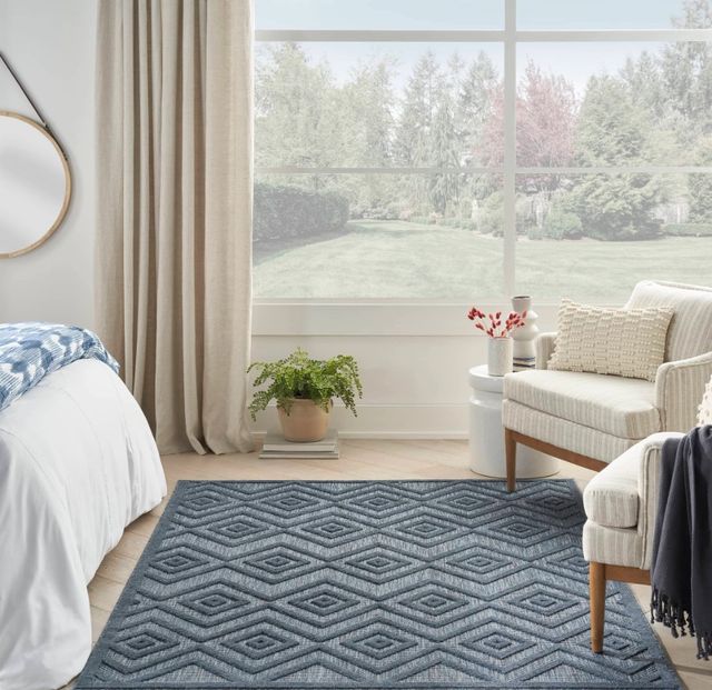 Nourison Home™ Versatile Navy Blue 5'x7' Area Rug-2