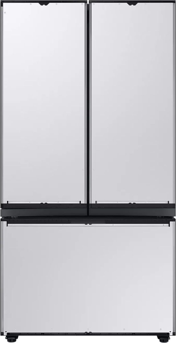 Samsung Bespoke 24.0 Cu. Ft. Pre-Built Stainless Steel Panel Counter Depth French Door Refrigerator -9
