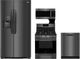 Frigidaire Gallery® 4 Piece Kitchen Package-Black Stainless Steel-0