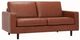EQ3 Oskar Leather Loveseat-1
