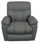 La-Z-Boy® Morrison Indigo Power Wall Recliner with Headrest and Lumbar-1