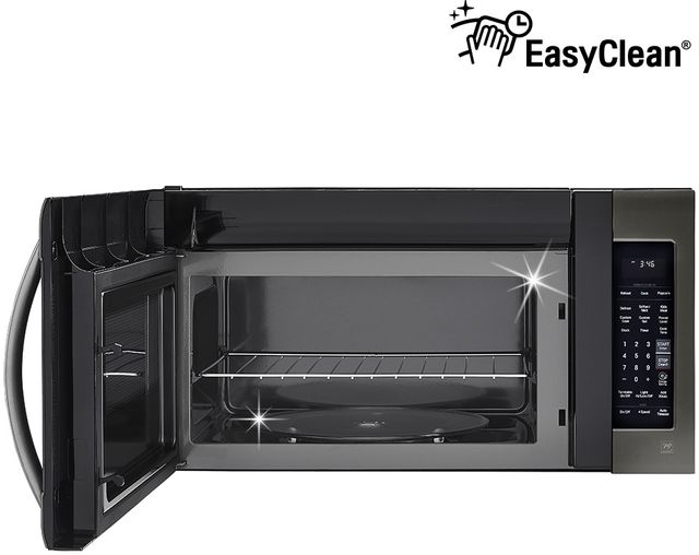 LG 2.0 Cu. Ft. PrintProof™ Black Stainless Steel Over the Range Microwave