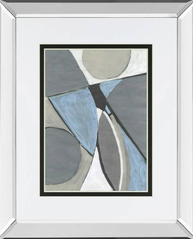 Classy Art A Soft Jeweled Geometric I by Merri Pattinian Mirrored Frame Wall Art-0