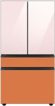 Samsung Bespoke 18" Pink Glass French Door Refrigerator Top Panel-1