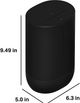 Sonos® Move 2 Black Smart Portable Speaker-2