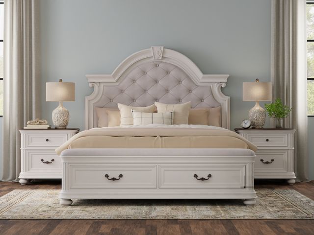 Dynasty Queen Bedroom Set, Mattress Free!-1