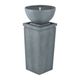 A & B Home Grey Bowl Fountain-0