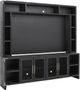 aspenhome® Quincy Vintage Black 97'' Console and Hutch-0
