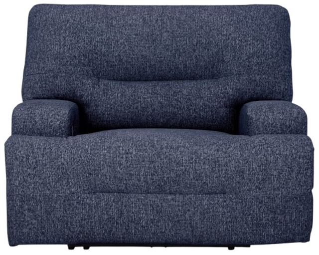 Signature Design by Ashley® Acklen Place Navy Wide Seat Power Recliner-1