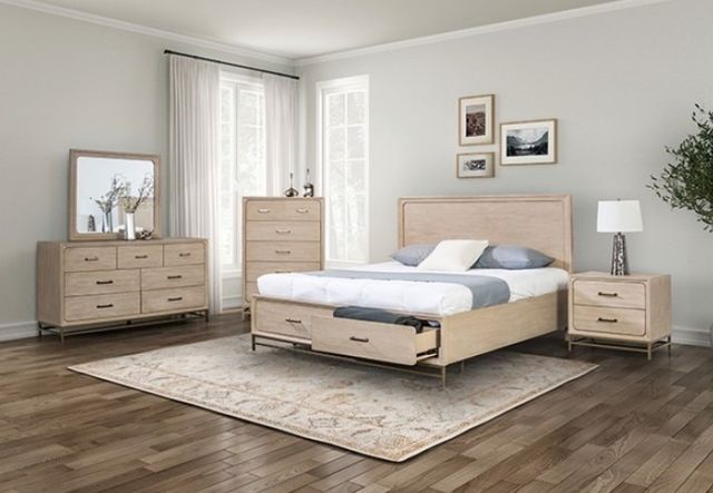 Furniture of America® Sandnes Light Oak Dresser-1