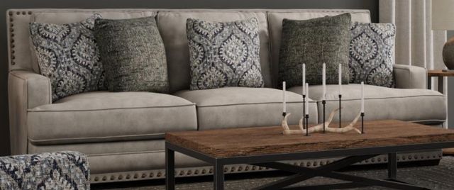 Corinthian Furniture Tayson Gray Sofa-0