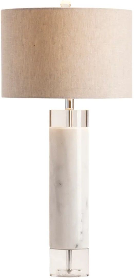 Crestview Collection Sheffield White Table Lamp-2