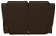 La-Z-Boy® Joel Mahogany Power Reclining Loveseat with Headrest-3