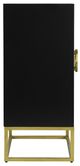 A & B Home Black/White Cabinet-3