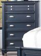 Furniture of America® Manzanillo Slate Blue Chest-0