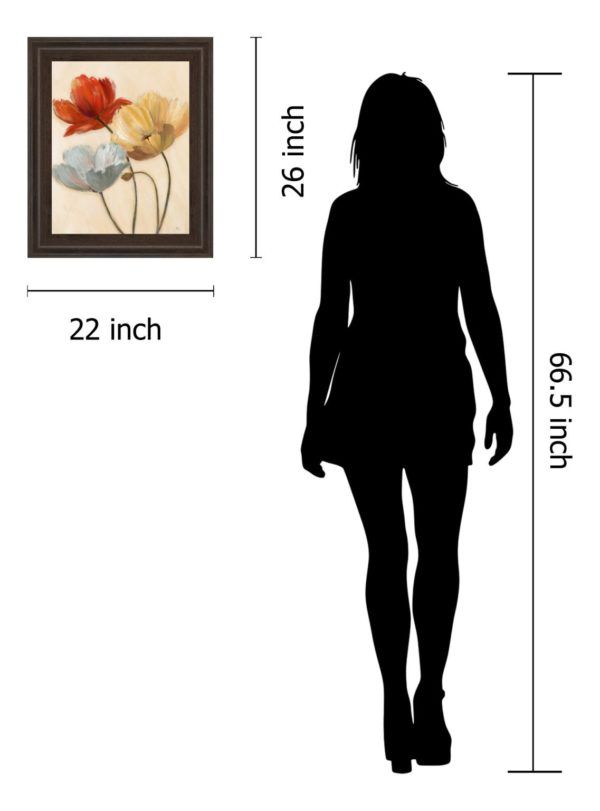 Classy Art Poppy Palette Il by Nan Wall Art-2