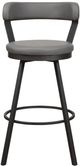 Homelegance® Appert Dark Gray/Gray Swivel Pub Height Chair-1