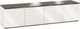 Salamander Designs® Miami 247 AV Cabinet-Gloss Warm White-0