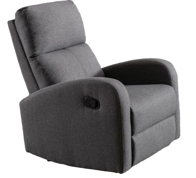 Mazin Furniture Ferdinand Gray Rocker Recliner Chair-0