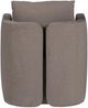 Vanguard® Furniture Customizable Wren Fabric Swivel Chair-2
