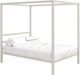 dhp furniture® Modern Off White Full Canopy Bed-0